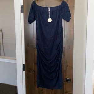 Brand NEW! Lace off the shoulder dress